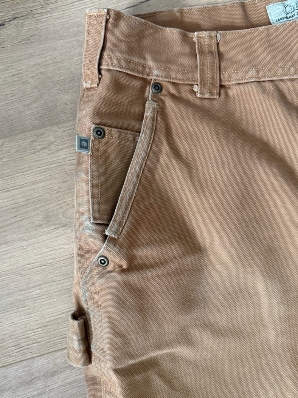 Cabela's Men's 32X32 Roughneck Cargo Pants in Brown Tan - Picture 7 of 13